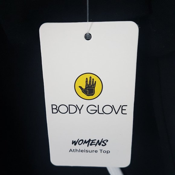 Body Glove Black Athleisure Hoodie Top, S - NWT - Picture 7 of 8